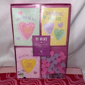 Valentines Day Card Kit Set of 24 With Erasers